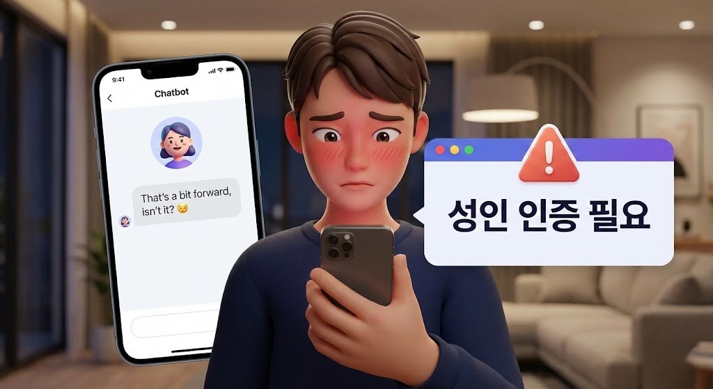 오픈AI 성인 모드 출시가 가져올 사회적 부작용을 나타낸 이미지