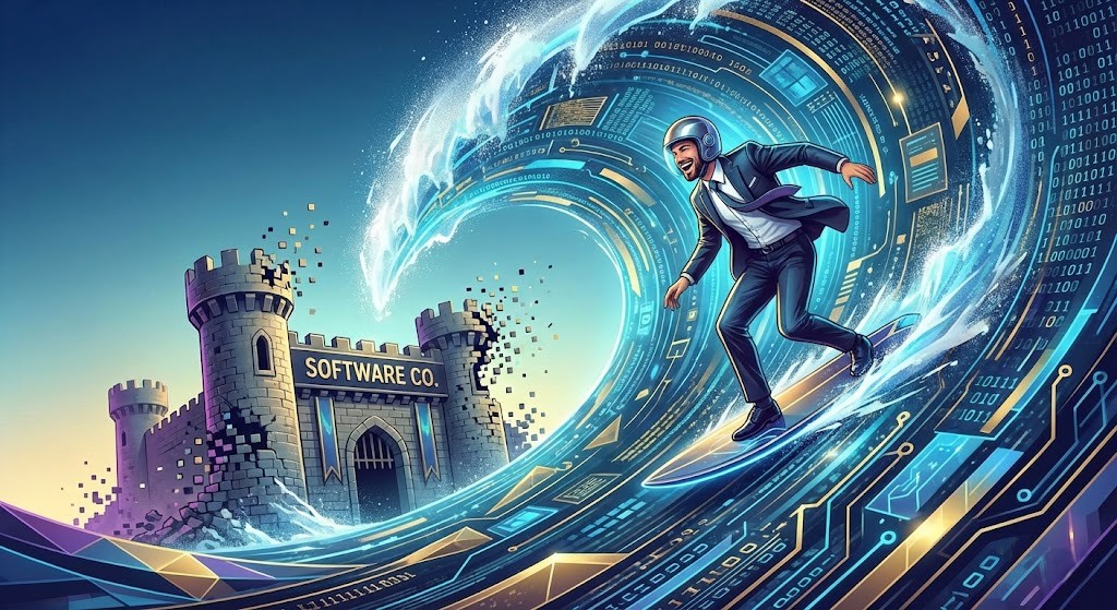 AI 파도에 직면한 소프트웨어 주가 하락 위기