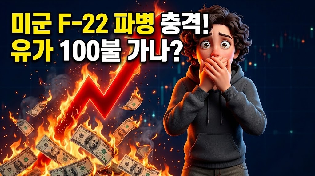 미군 F-22 이스라엘 배치 충격과 중동 전쟁 수혜주 전망