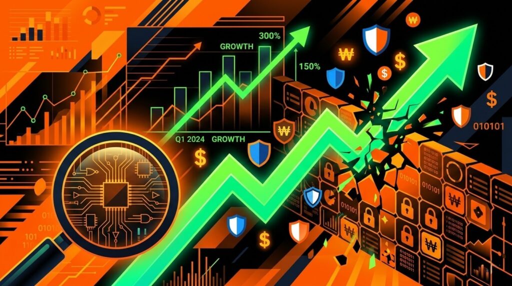 AI 사이버보안 관련주 및 ETF 투자 수혜주 정리 이미지, CIBR HACK 크라우드스트라이크 안랩