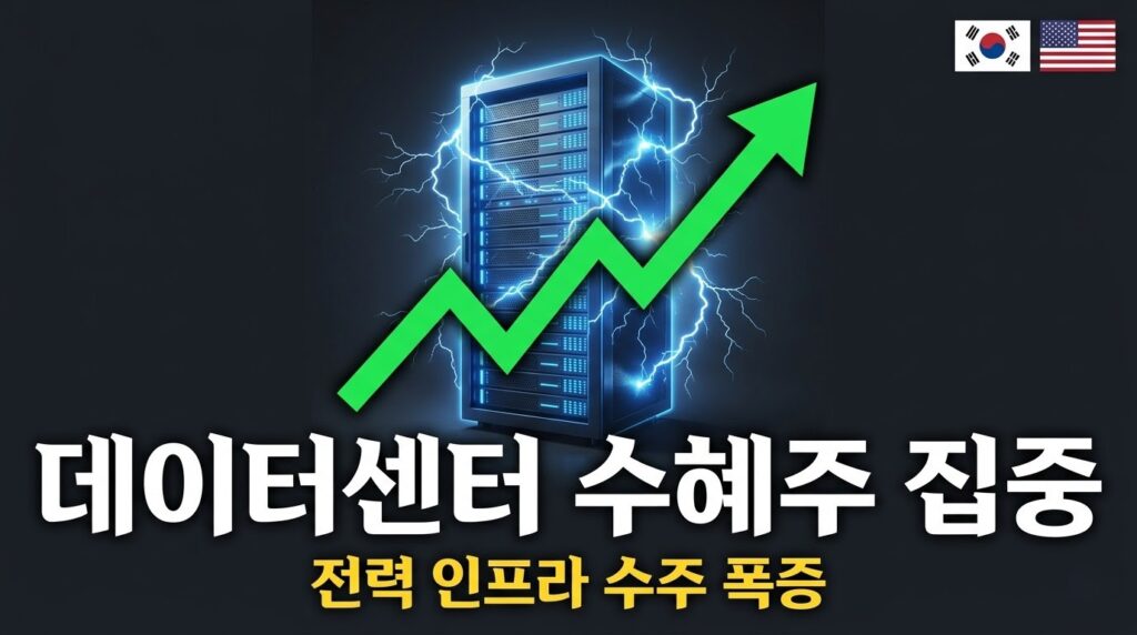 데이터센터 수혜주 한눈에 정리 - HD현대일렉트릭 LS ELECTRIC 트럼프 투자 유치 관련주