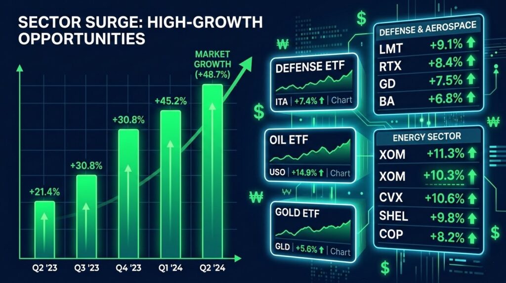 이란 전쟁 관련주 수혜주 방산 에너지 ETF 종목 정리표
