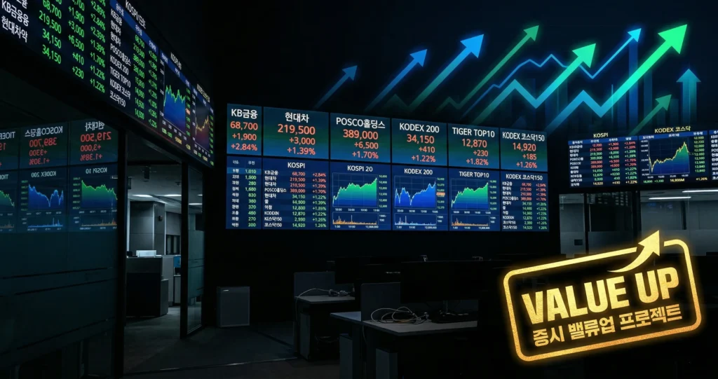 저PBR 관련주 수혜주 국내외 ETF 한눈에 정리 화면