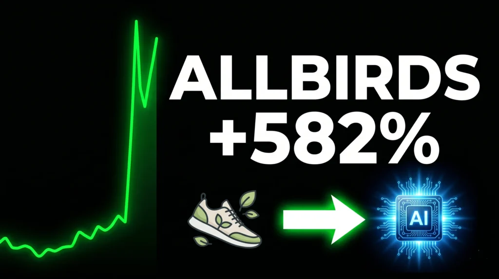 올버즈 주가 582% 급등 AI 서버 사업 피벗 발표 충격