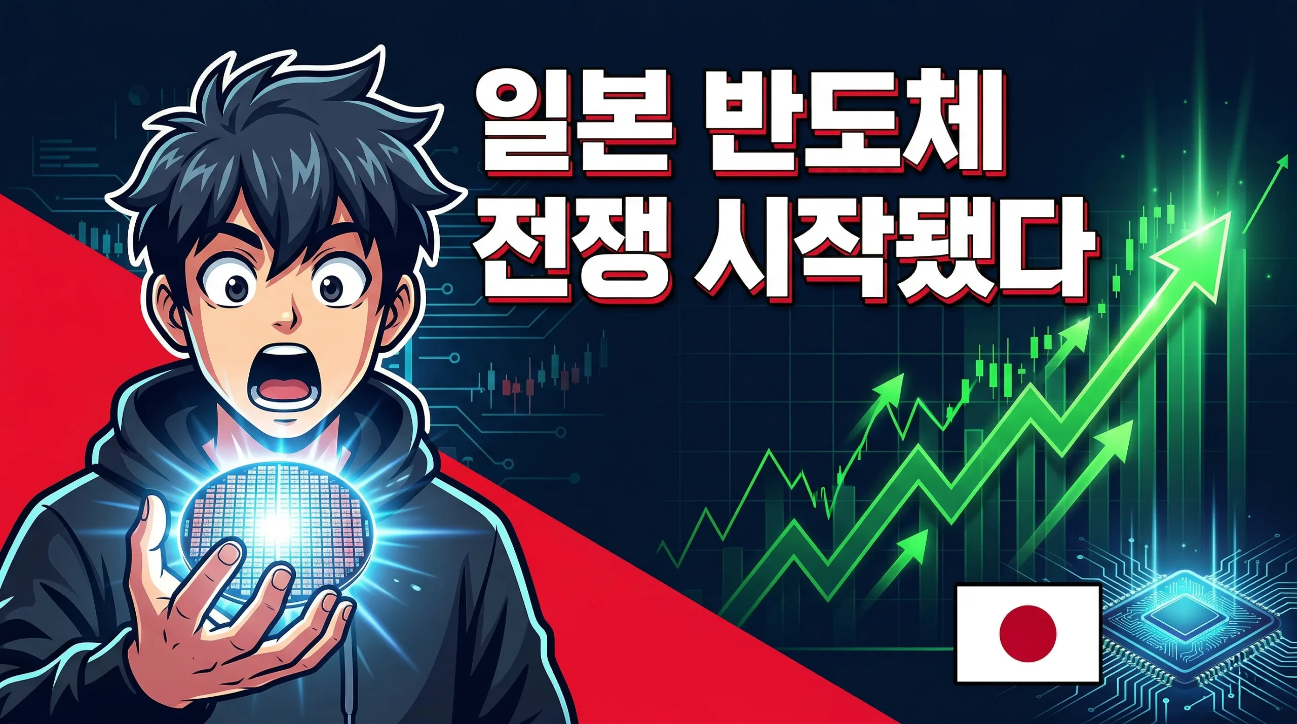 일본 반도체 관련주 라피더스 2나노 쇼크 수혜주 총정리 2026