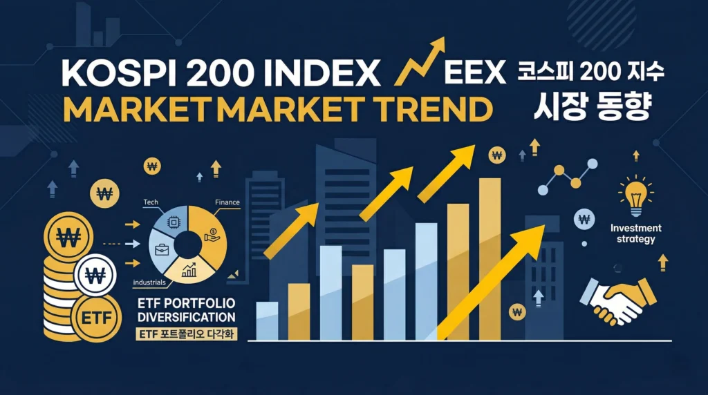 코스피200 ETF 시가총액 기반 투자 전략 관련주 한눈에 정리