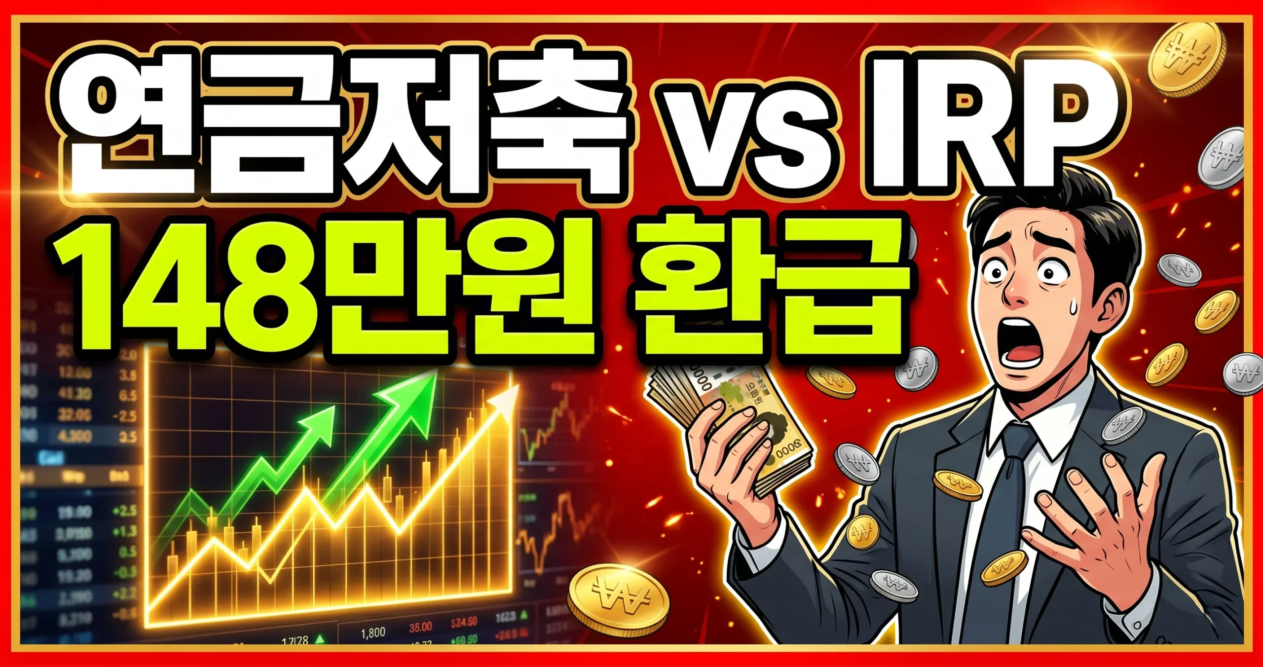 연금저축펀드 IRP 차이 5가지 148만원 환급 완벽정리 썸네일