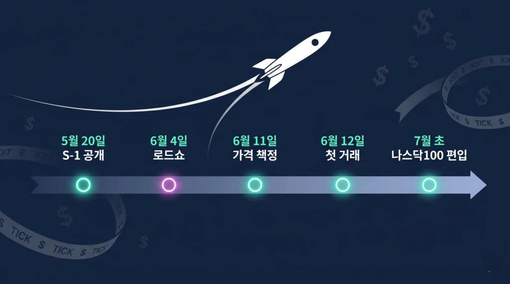 스페이스X 상장 6월 12일 SPCX 나스닥 IPO 일정 타임라인